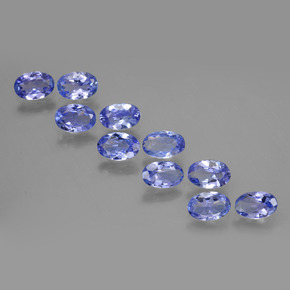 Achetez naturel 4,33ct bleue tanzanite gems, coupe ovale, en provenance tanzanie chez gemselect. en stock, livraison internationale!