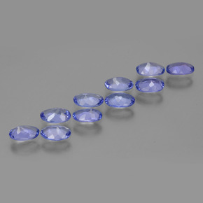 Achetez naturel 4,33ct bleue tanzanite gems, coupe ovale, en provenance tanzanie chez gemselect. en stock, livraison internationale!