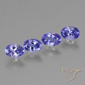 Shop natural 2.04ct Bleu violet intense Tanzanite gems, ovale, from Tanzanie at GemSelect. In stock, global shipping!