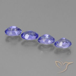 Shop natural 2.04ct Bleu violet intense Tanzanite gems, ovale, from Tanzanie at GemSelect. In stock, global shipping!