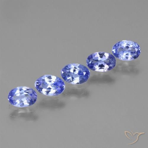 1.87ctw Naturel Bleu foncé Tanzanite, ovale, VS