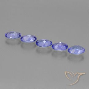 Shop natural 2.25ct Bleu violet intense Tanzanite gems, ovale, from Tanzanie at GemSelect. In stock, global shipping!