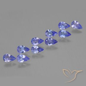 Shop natural 1.96ct Bleu moyen Tanzanite gems, En forme de poire, from Tanzanie at GemSelect. In stock, global shipping!