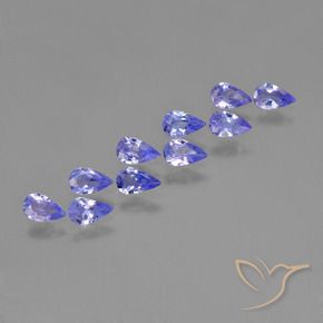 Shop natural 1.73ct Violet Bleu Tanzanite gems, En forme de poire, from Tanzanie at GemSelect. In stock, global shipping!