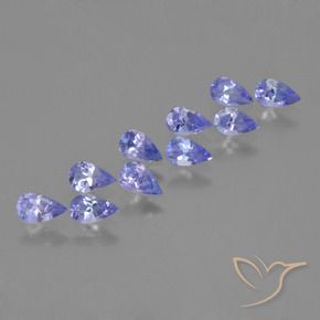 Shop natural 2.35ct Violet Bleu Tanzanite gems, En forme de poire, from Tanzanie at GemSelect. In stock, global shipping!