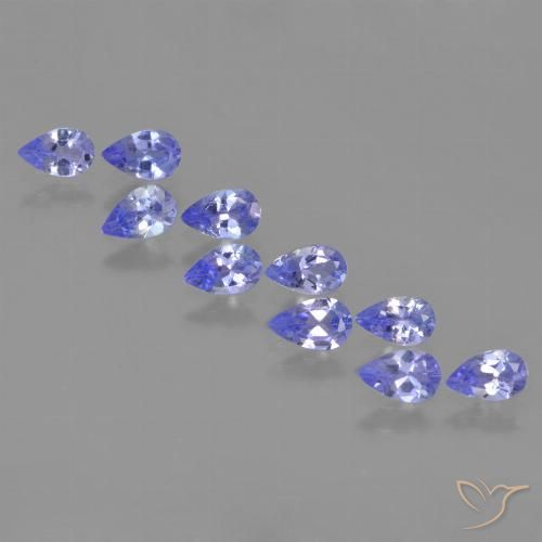 Shop natural 2.01ct Violet Bleu Tanzanite gems, En forme de poire, from Tanzanie at GemSelect. In stock, global shipping!