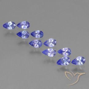 Shop natural 2.17ct Bleu violet intense Tanzanite gems, En forme de poire, from Tanzanie at GemSelect. In stock, global shipping!