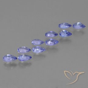 Shop natural 2.17ct Bleu violet intense Tanzanite gems, En forme de poire, from Tanzanie at GemSelect. In stock, global shipping!