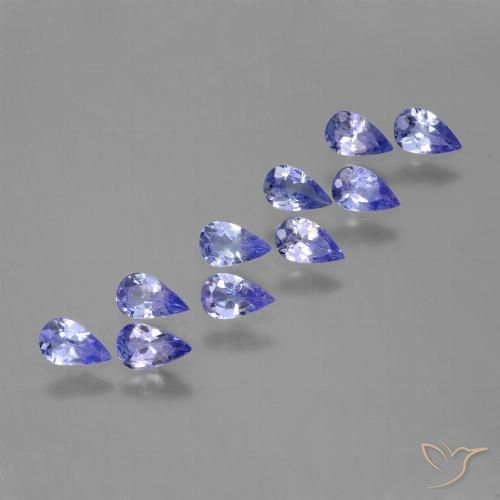 Shop natural 2.00ct Bleu violet intense Tanzanite gems, En forme de poire, from Tanzanie at GemSelect. In stock, global shipping!