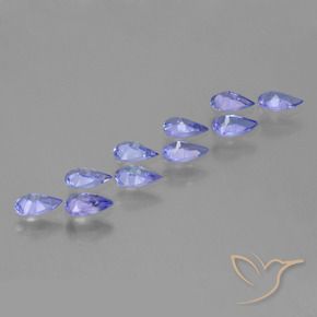 Shop natural 2.00ct Bleu violet intense Tanzanite gems, En forme de poire, from Tanzanie at GemSelect. In stock, global shipping!