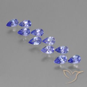 Shop natural 2.09ct Bleu violet intense Tanzanite gems, En forme de poire, from Tanzanie at GemSelect. In stock, global shipping!