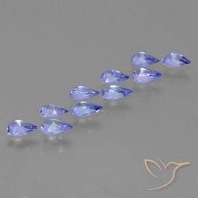 Shop natural 1.98ct Bleu violet intense Tanzanite gems, En forme de poire, from Tanzanie at GemSelect. In stock, global shipping!