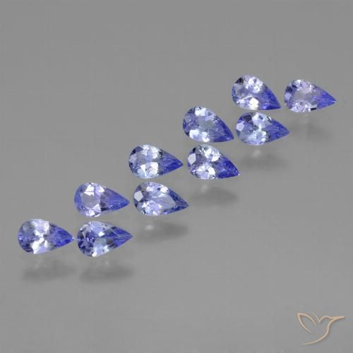 Shop natural 1.96ct Bleu violet intense Tanzanite gems, En forme de poire, from Tanzanie at GemSelect. In stock, global shipping!