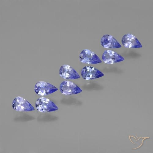 Shop natural 2.09ct Bleu violet intense Tanzanite gems, En forme de poire, from Tanzanie at GemSelect. In stock, global shipping!