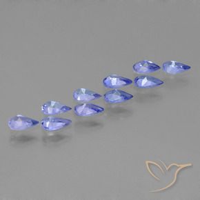 Shop natural 2.09ct Bleu violet intense Tanzanite gems, En forme de poire, from Tanzanie at GemSelect. In stock, global shipping!