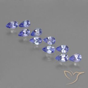 Shop natural 2.21ct Bleu violet intense Tanzanite gems, En forme de poire, from Tanzanie at GemSelect. In stock, global shipping!