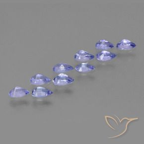 Shop natural 2.21ct Bleu violet intense Tanzanite gems, En forme de poire, from Tanzanie at GemSelect. In stock, global shipping!
