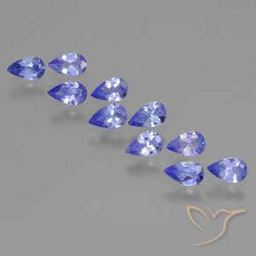 Shop natural 1.99ct Bleu électrique Tanzanite gems, En forme de poire, from Tanzanie at GemSelect. In stock, global shipping!