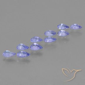 Shop natural 2.00ct Bleu violet intense Tanzanite gems, En forme de poire, from Tanzanie at GemSelect. In stock, global shipping!