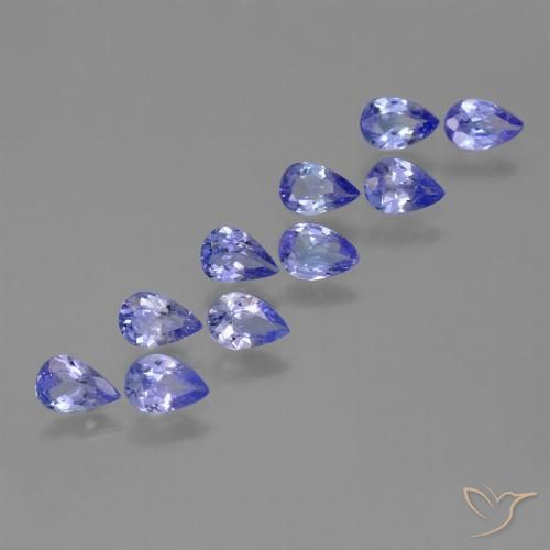 Shop natural 3.06ct Bleu violet intense Tanzanite gems, En forme de poire, from Tanzanie at GemSelect. In stock, global shipping!