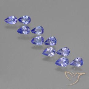Shop natural 3.06ct Bleu violet intense Tanzanite gems, En forme de poire, from Tanzanie at GemSelect. In stock, global shipping!