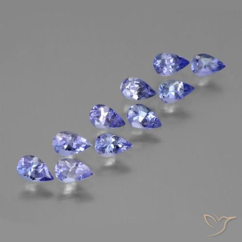 Shop natural 2.60ct Bleu violet intense Tanzanite gems, En forme de poire, from Tanzanie at GemSelect. In stock, global shipping!