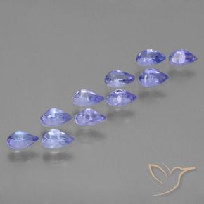 Shop natural 2.60ct Bleu violet intense Tanzanite gems, En forme de poire, from Tanzanie at GemSelect. In stock, global shipping!
