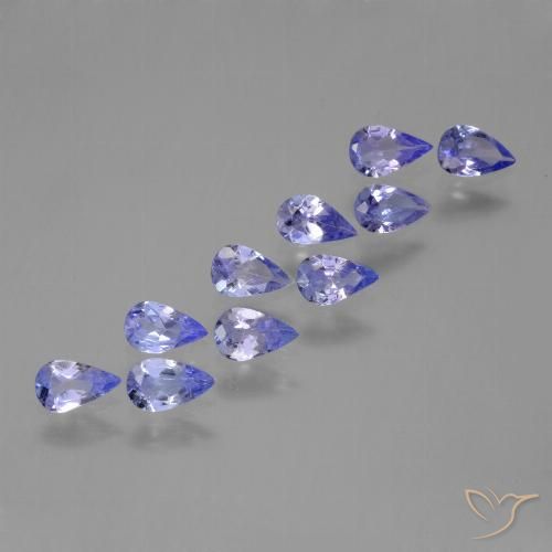 Shop natural 1.73ct Bleu violet intense Tanzanite gems, En forme de poire, from Tanzanie at GemSelect. In stock, global shipping!