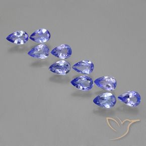 Shop natural 3.65ct Bleu violet intense Tanzanite gems, En forme de poire, from Tanzanie at GemSelect. In stock, global shipping!
