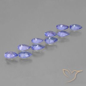 Shop natural 3.65ct Bleu violet intense Tanzanite gems, En forme de poire, from Tanzanie at GemSelect. In stock, global shipping!