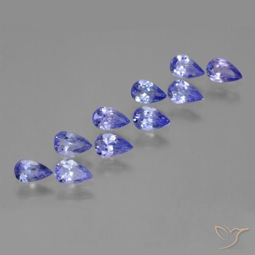 Shop natural 3.36ct Bleu violet intense Tanzanite gems, En forme de poire, from Tanzanie at GemSelect. In stock, global shipping!