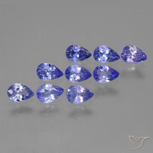 Shop natural 3.26ct Bleu violet intense Tanzanite gems, En forme de poire, from Tanzanie at GemSelect. In stock, global shipping!