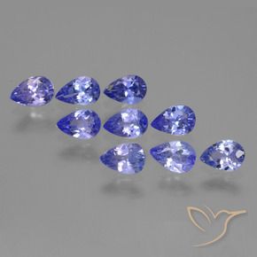 Shop natural 3.26ct Bleu violet intense Tanzanite gems, En forme de poire, from Tanzanie at GemSelect. In stock, global shipping!