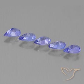 Achetez naturel 2,11ct bleue tanzanite gems, en forme de poire, en provenance tanzanie chez gemselect. en stock, livraison internationale!