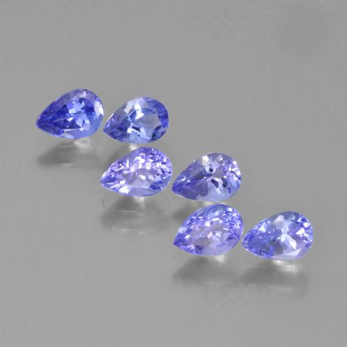 Achetez naturel 2,46ct bleue tanzanite gems, en forme de poire, en provenance tanzanie chez gemselect. en stock, livraison internationale!