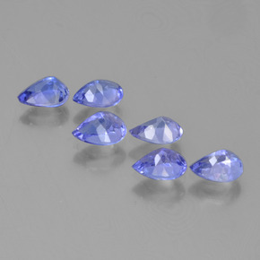 Achetez naturel 2,46ct bleue tanzanite gems, en forme de poire, en provenance tanzanie chez gemselect. en stock, livraison internationale!