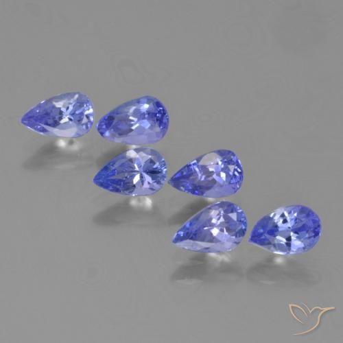 Shop natural 2.66ct Violet Bleu Tanzanite gems, En forme de poire, from Tanzanie at GemSelect. In stock, global shipping!