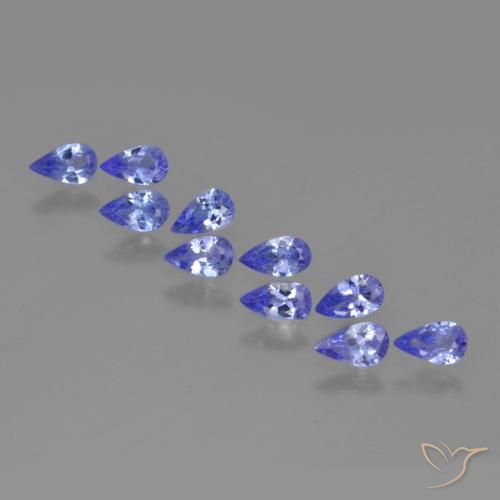 Shop natural 1.72ct Bleu foncé Tanzanite gems, En forme de poire, from Tanzanie at GemSelect. In stock, global shipping!