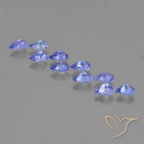 Shop natural 2.07ct Violet foncé Bleu Tanzanite gems, En forme de poire, from Tanzanie at GemSelect. In stock, global shipping!