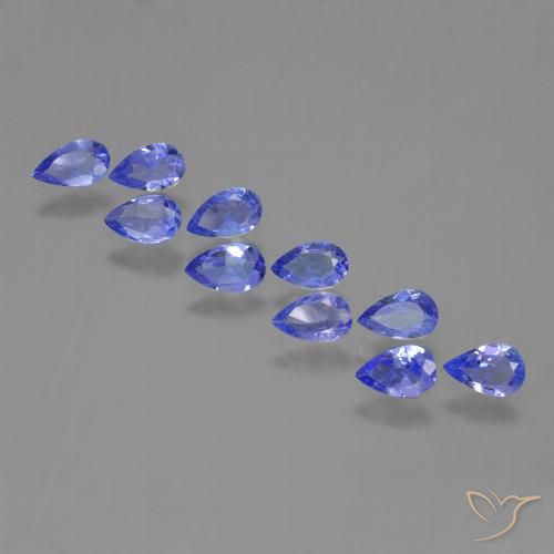 Shop natural 1.96ct Bleu violet intense Tanzanite gems, En forme de poire, from Tanzanie at GemSelect. In stock, global shipping!
