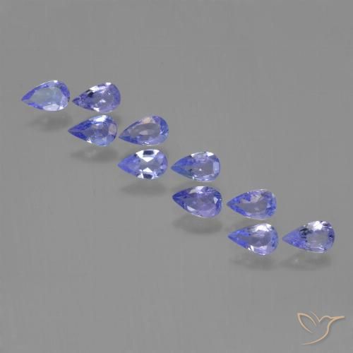 Shop natural 1.80ct Bleu violet intense Tanzanite gems, En forme de poire, from Tanzanie at GemSelect. In stock, global shipping!