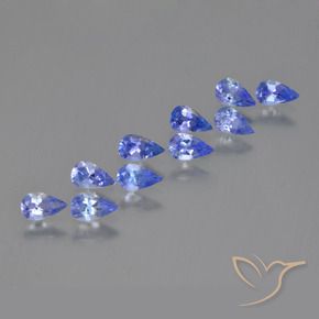Shop natural 1.93ct Bleu violet intense Tanzanite gems, En forme de poire, from Tanzanie at GemSelect. In stock, global shipping!