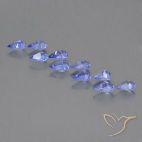 Shop natural 1.93ct Bleu violet intense Tanzanite gems, En forme de poire, from Tanzanie at GemSelect. In stock, global shipping!