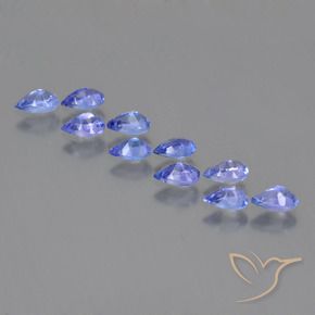 Shop natural 2.54ct Violet foncé Bleu Tanzanite gems, En forme de poire, from Tanzanie at GemSelect. In stock, global shipping!