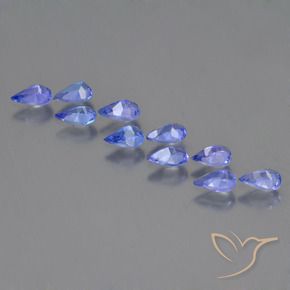 Shop natural 2.24ct Violet foncé Bleu Tanzanite gems, En forme de poire, from Tanzanie at GemSelect. In stock, global shipping!