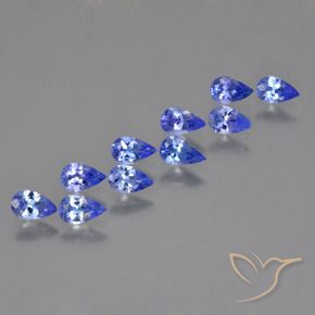 Shop natural 2.18ct Violet foncé Bleu Tanzanite gems, En forme de poire, from Tanzanie at GemSelect. In stock, global shipping!