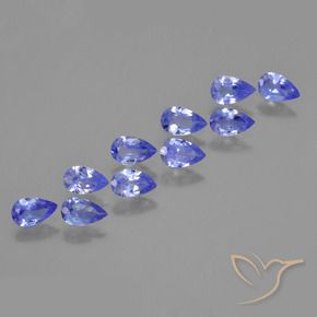 Shop natural 2.25ct Bleu violet intense Tanzanite gems, En forme de poire, from Tanzanie at GemSelect. In stock, global shipping!