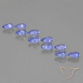 Shop natural 2.25ct Bleu violet intense Tanzanite gems, En forme de poire, from Tanzanie at GemSelect. In stock, global shipping!