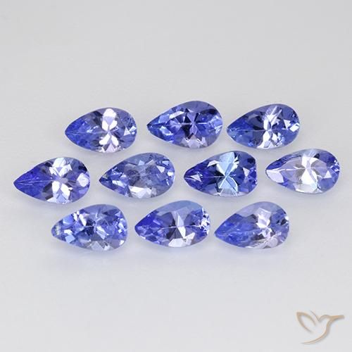 Shop natural 2.19ct Violet foncé Bleu Tanzanite gems, En forme de poire, from Tanzanie at GemSelect. In stock, global shipping!