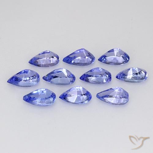 Shop natural 2.19ct Violet foncé Bleu Tanzanite gems, En forme de poire, from Tanzanie at GemSelect. In stock, global shipping!